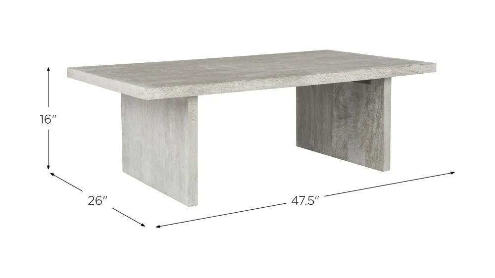 Noam Coffee Table Dimensions