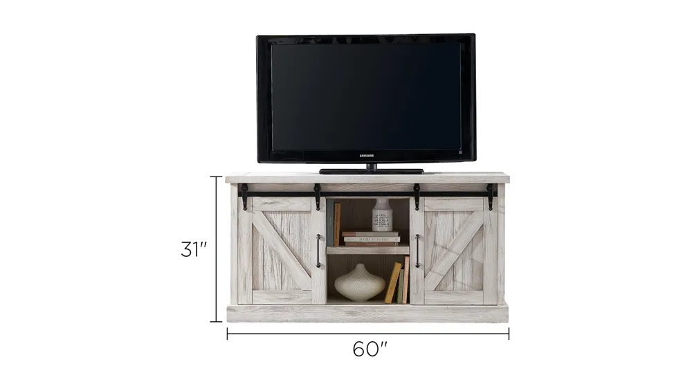 Avondale 60" TV Console Dimensions