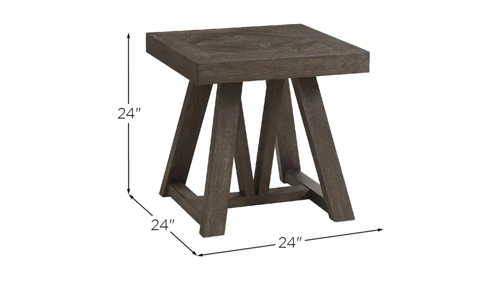 Hearst End Table Dimensions