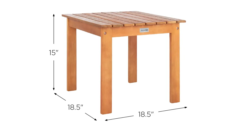 Langer Outdoor Side Table Dimensions