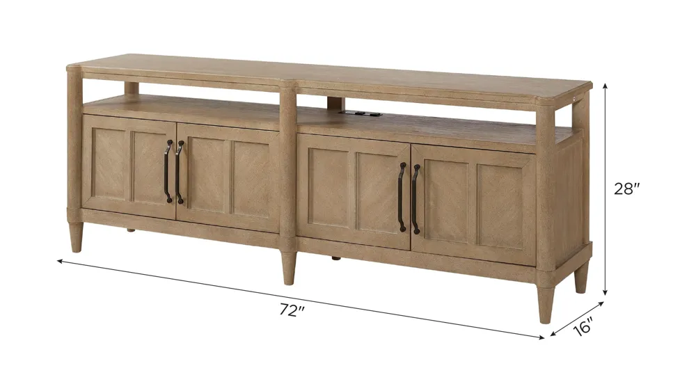 Citrus Heights 72" Console Dimensions