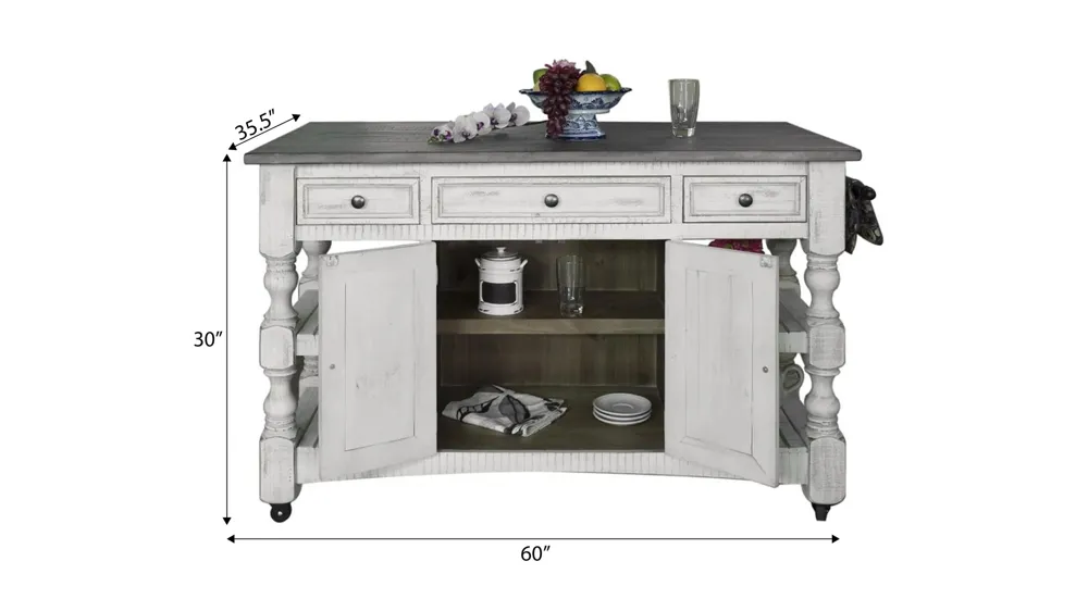 Stone Kitchen Island Dimensions