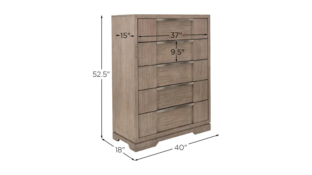 Lorelai Chest Dimensions