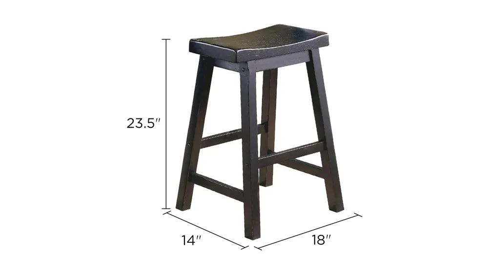 Goya Counter-Height Stool - Set of 2 Dimensions