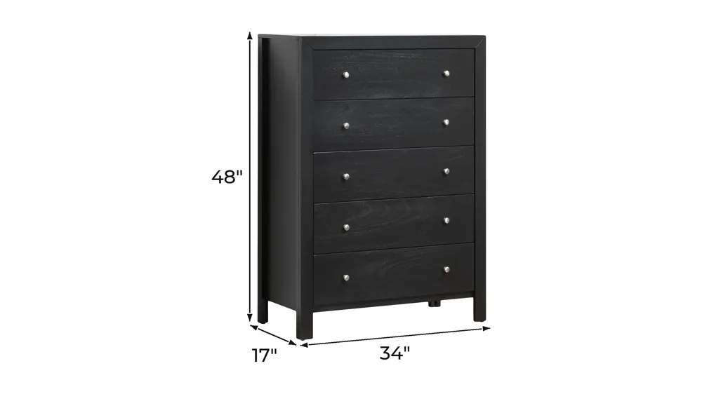 Burlington Bedroom Chest Dimensions