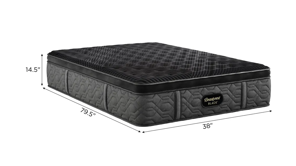 Beautyrest Black Series One Firm Pillow Top Mattress Dimensions