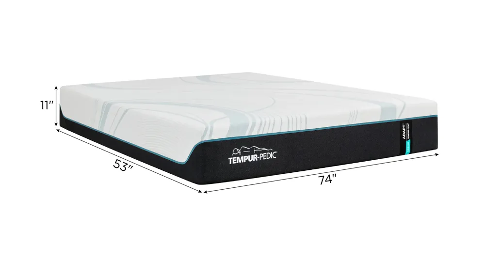 Tempur-Pedic Adapt 2.0 Medium Memory Foam Mattress Dimensions