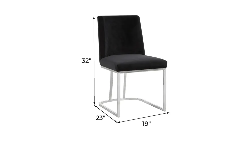 Heidi Dining Chair - Set of 2 Dimensions