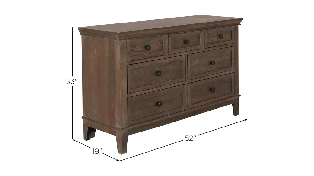 Kennedy Dresser Dimensions