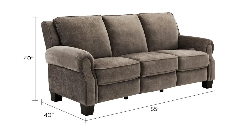 New Garden Dual Power Sofa | Raymour & Flanigan