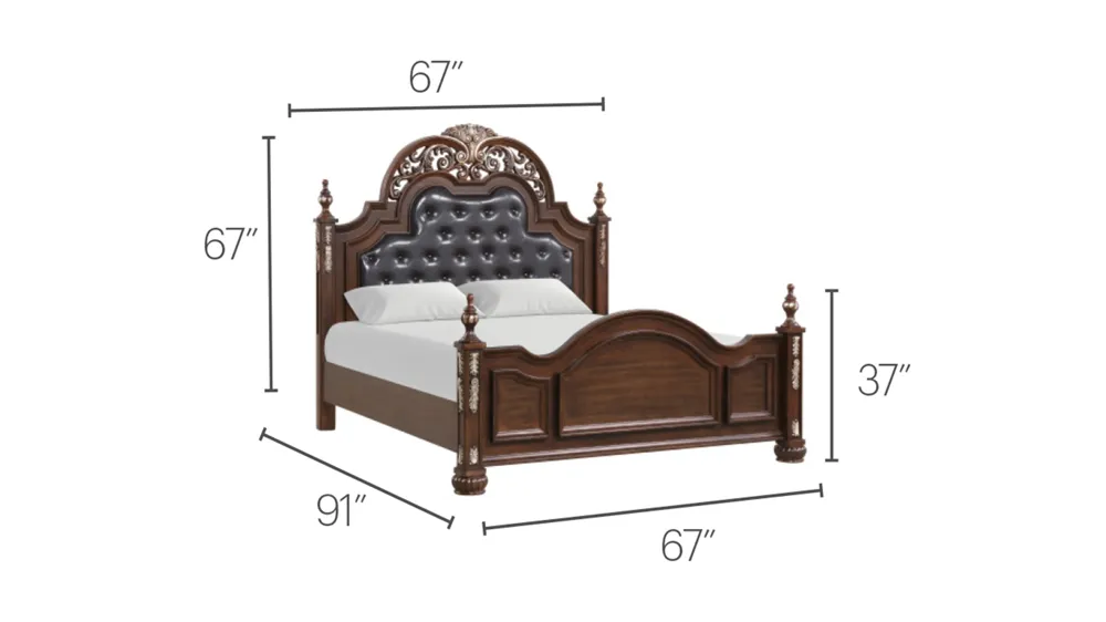 Lyon Post Bed Dimensions