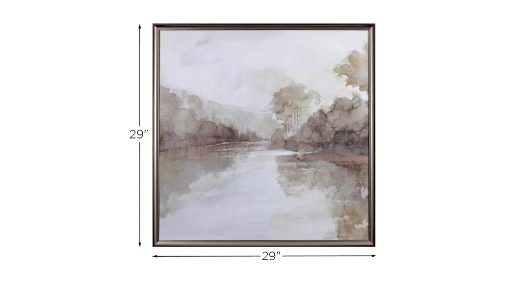 Fall Nature Wall Art Dimensions