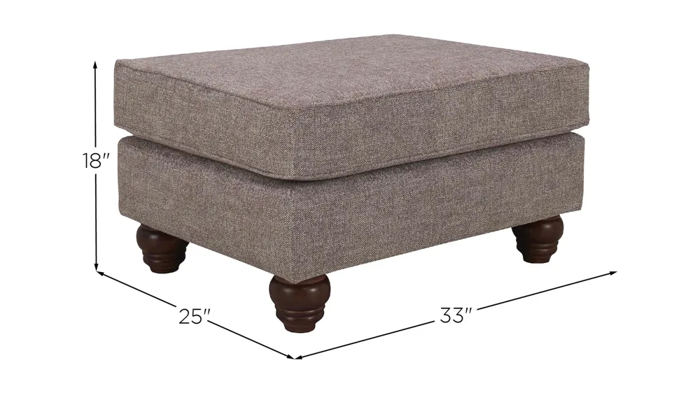 Hargrove Chair Ottoman Dimensions