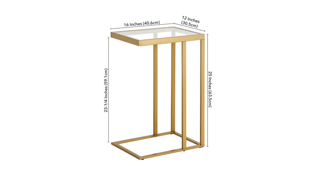 Laney Side Table Dimensions