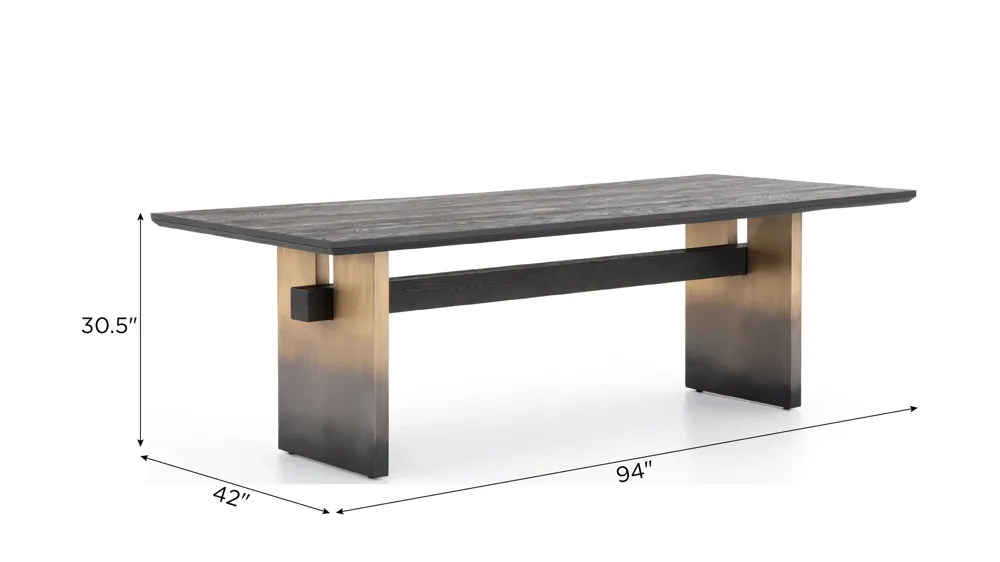 Brennan Dining Table Dimensions