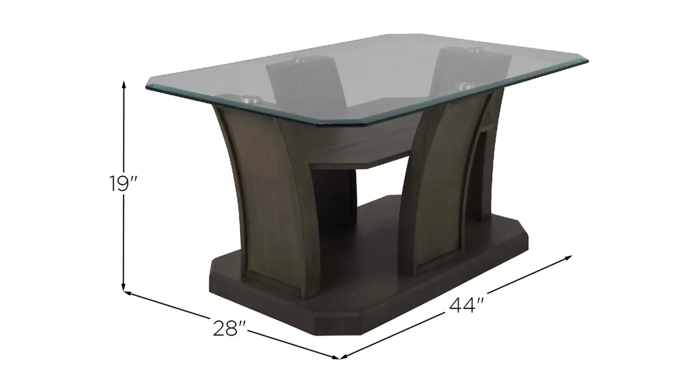 Tanny Cocktail Table Dimensions