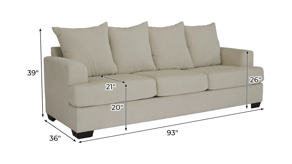 Waldron Sofa Dimensions