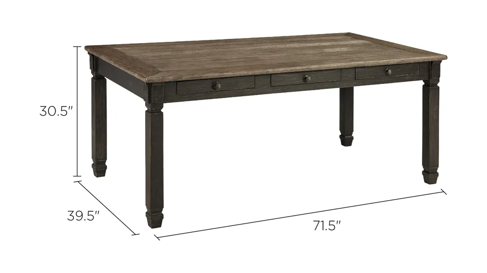 Vail Dining Table Dimensions