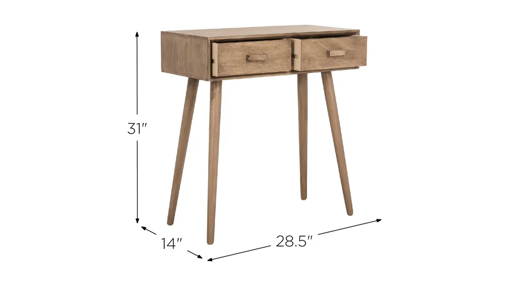 Akari Console Table Dimensions
