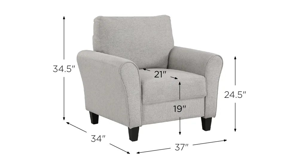 Foxcroft Chair Dimensions