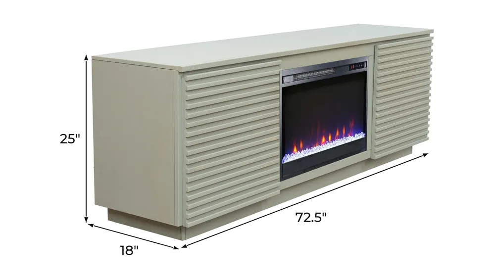 Stardust Fireplace Console Dimensions