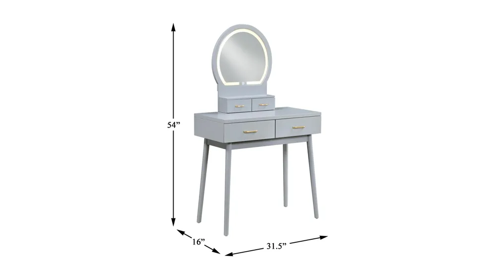 Aldermont 3-pc. Vanity Set Dimensions