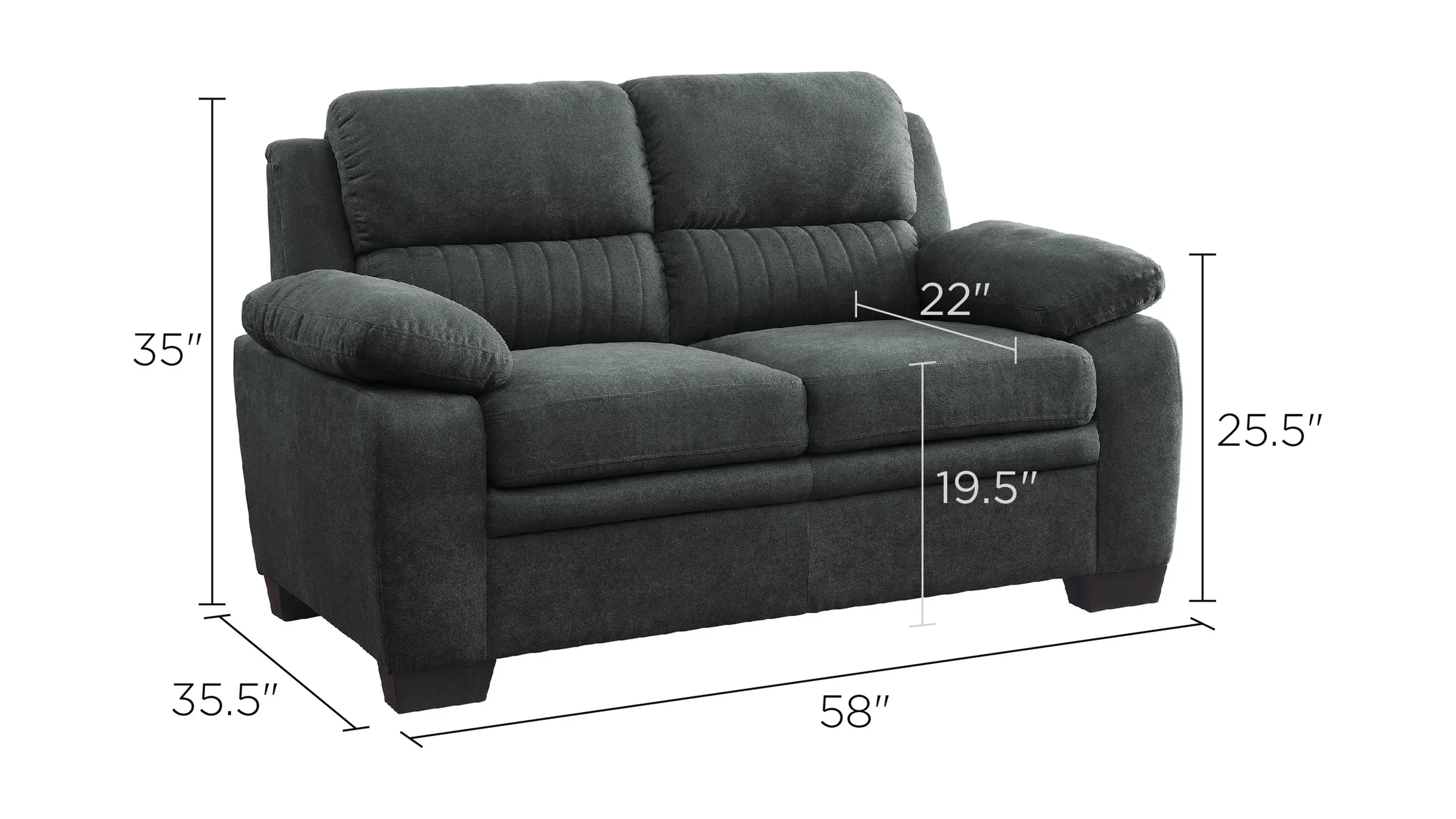 Felicia Loveseat | Raymour & Flanigan