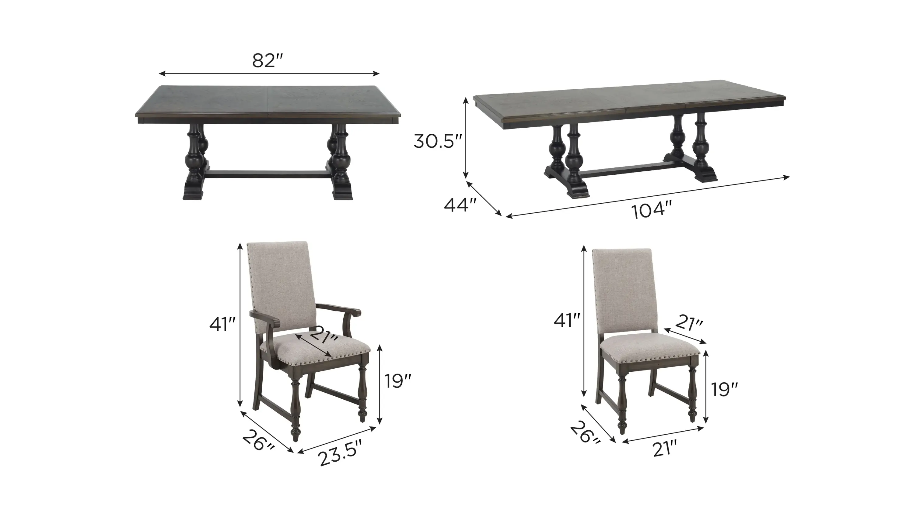 Montane 7-pc. Dining Set | Raymour & Flanigan