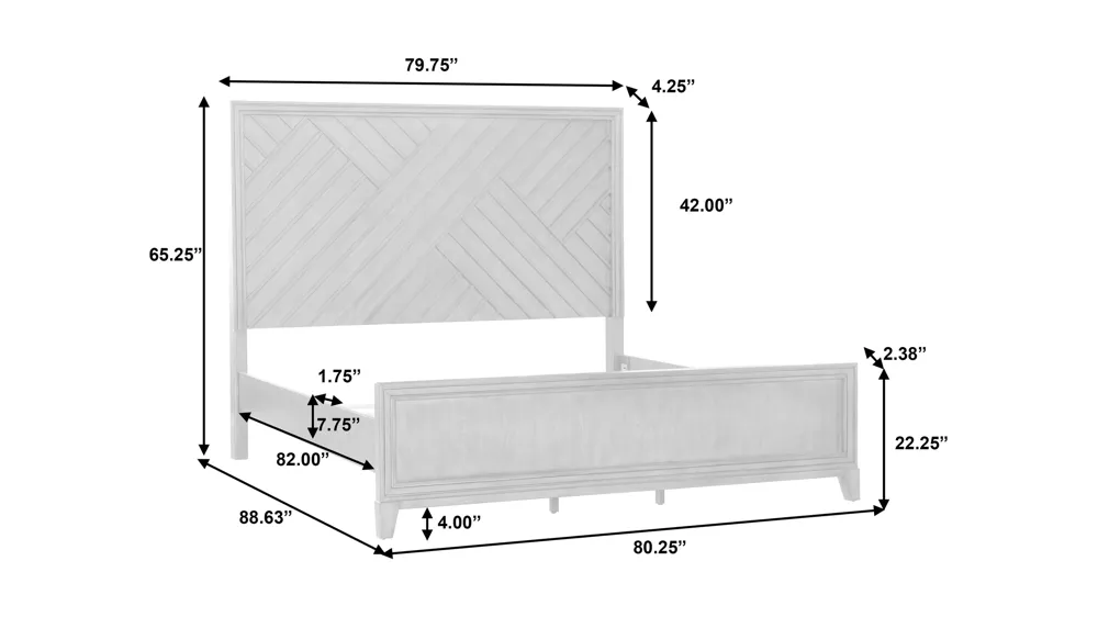 Lenox Panel Bed Dimensions