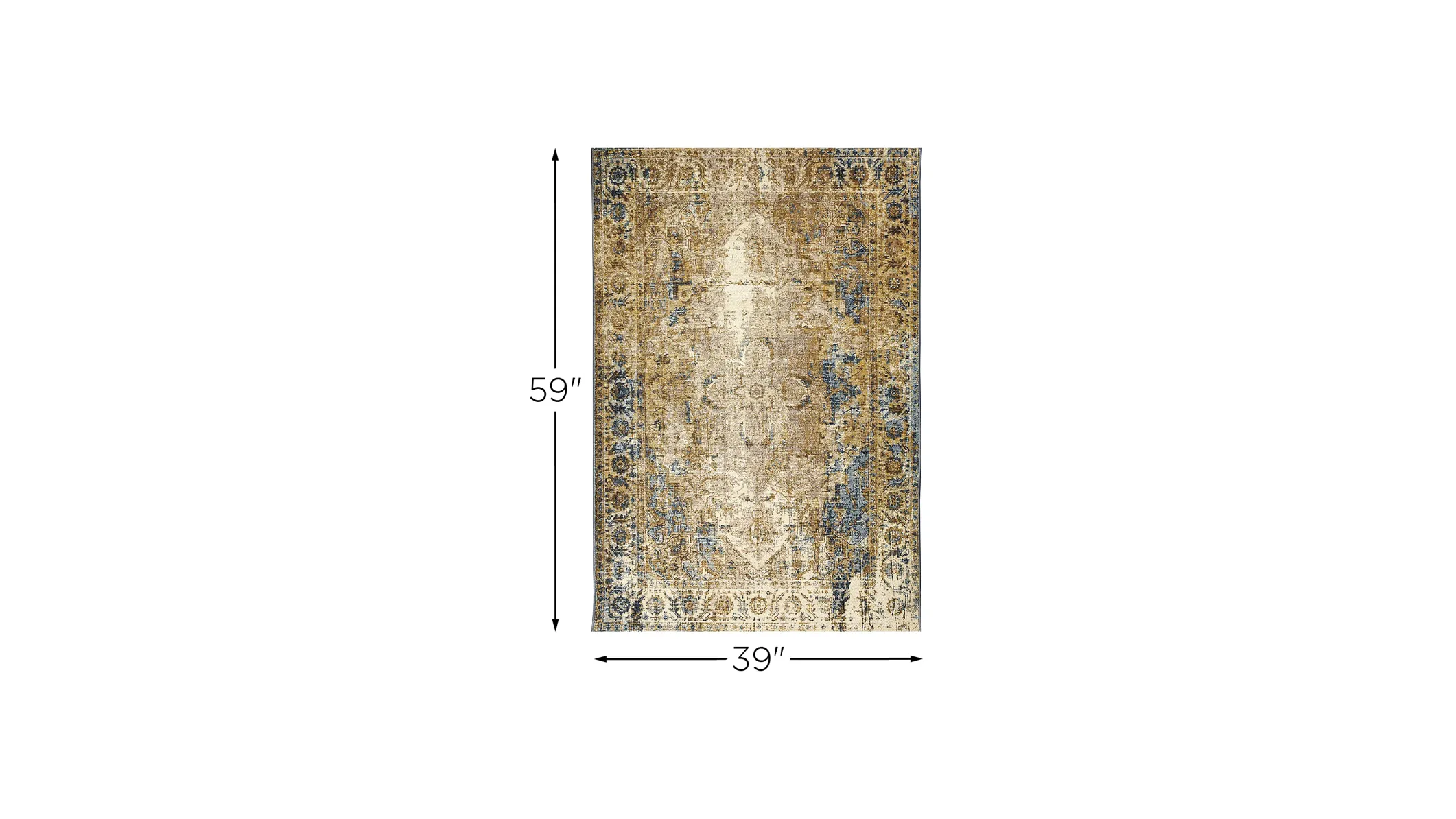 Marina Medallion Indoor/Outdoor Rug | Raymour & Flanigan