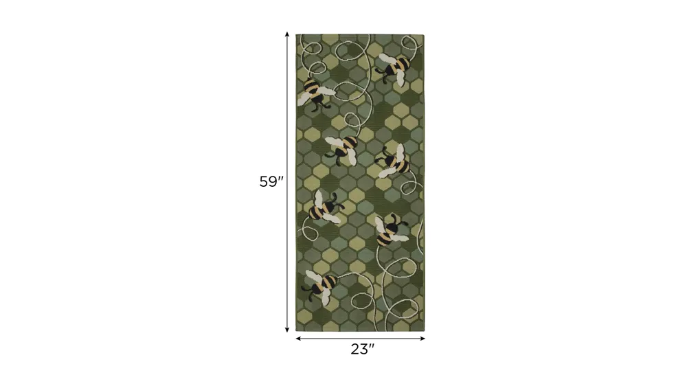 Esencia Bee Free Indoor/Outdoor Mat Dimensions