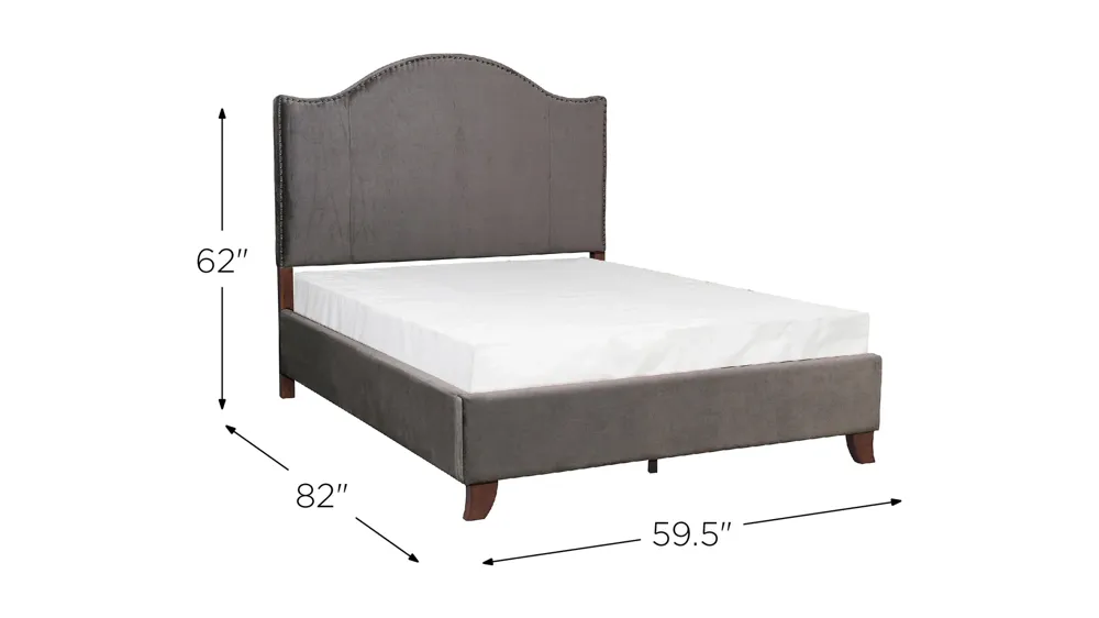 Neunan Upholstered Bed Dimensions