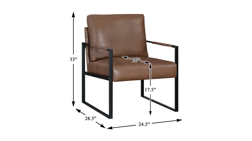 Vega Accent Chair Dimensions