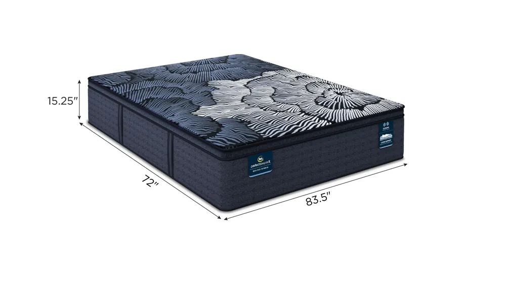 Serta Perfect Sleeper X Max Firm Pillow Top Mattress Dimensions