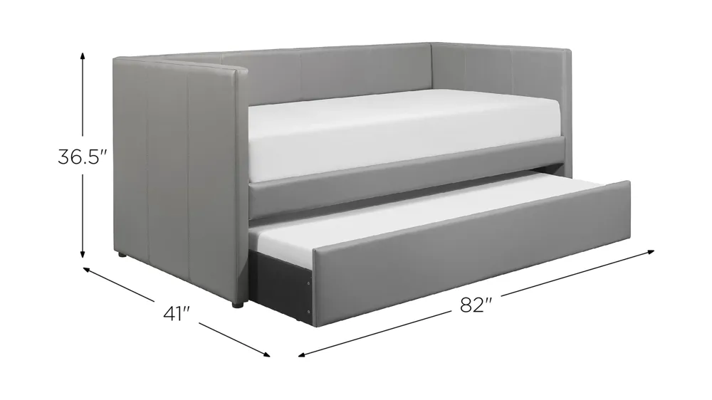 Charlie Daybed With Trundle Dimensions