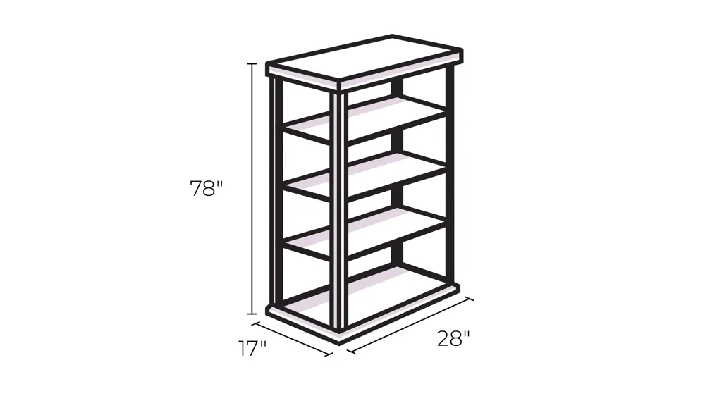 Moorland Curio Cabinet Dimensions