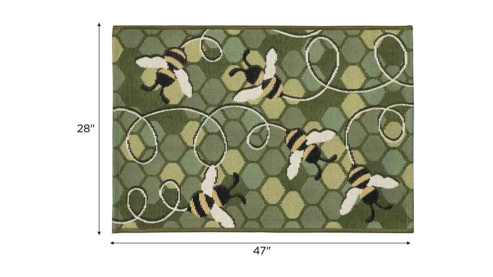 Esencia Bee Free Indoor/Outdoor Mat Dimensions
