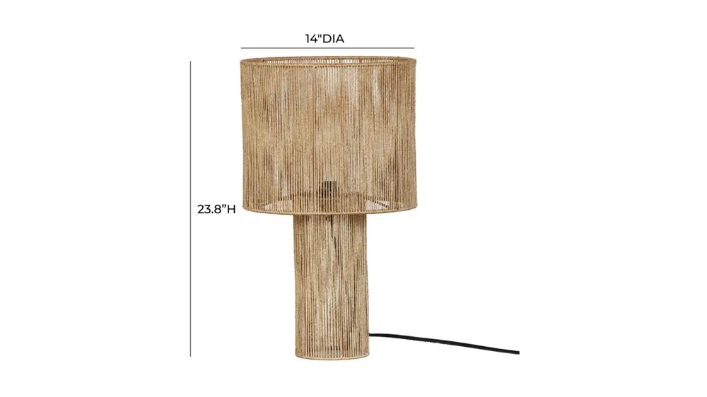 Hope Table Lamp Dimensions