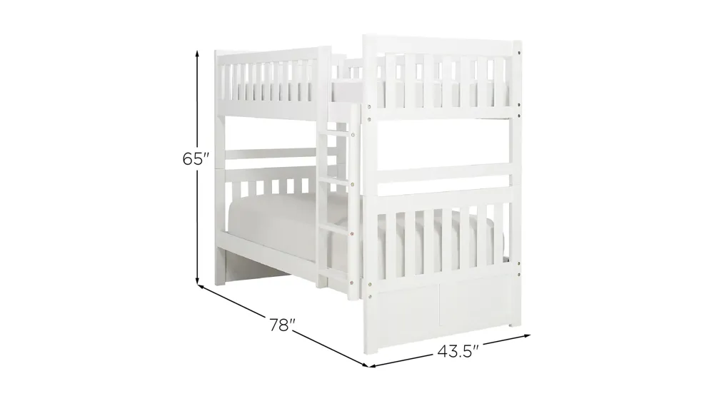 Belisar Bunk Bed Dimensions
