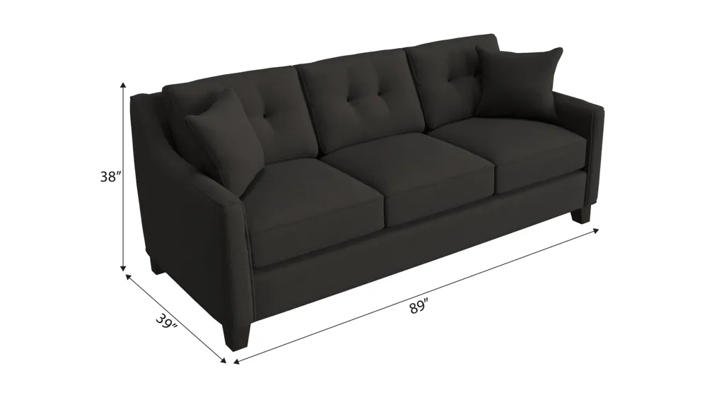 Carmine Queen Sleeper Sofa Dimensions