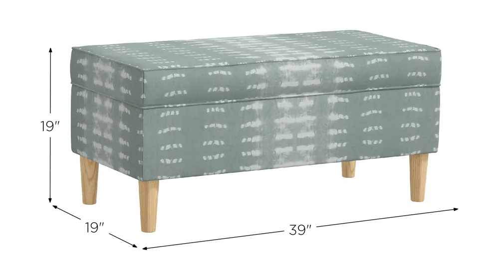 Ruthaford Storage Bench Dimensions