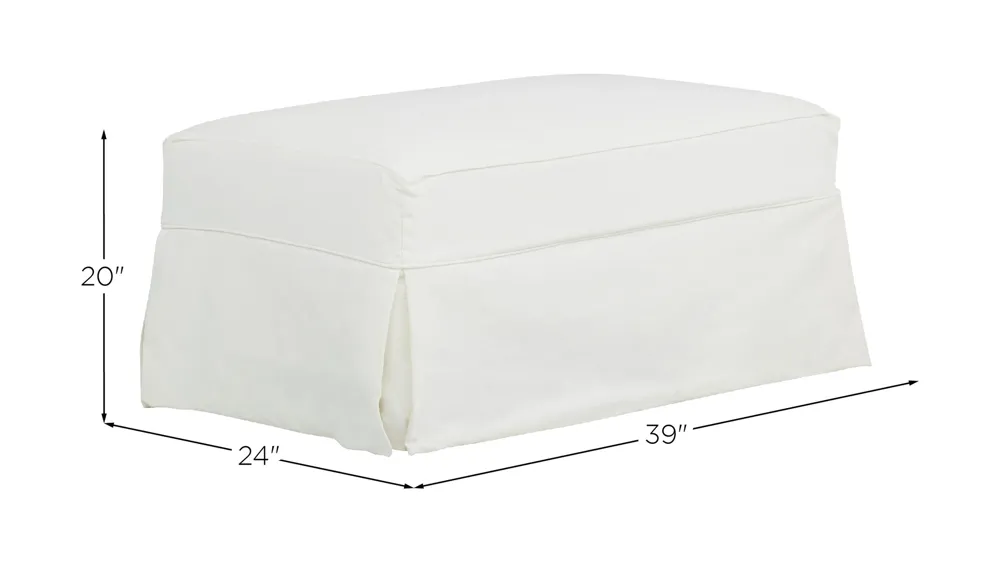 Lakeside Ottoman Dimensions