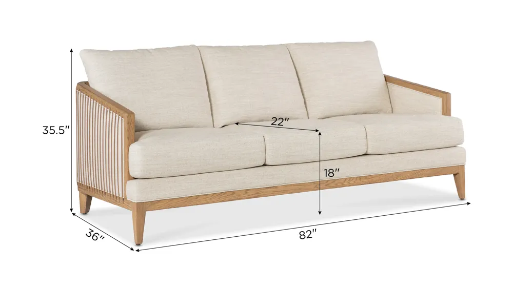 Enveyed Sofa Dimensions
