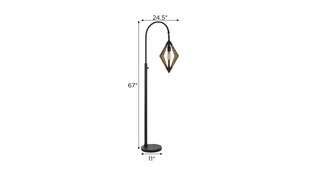 Valence Floor Lamp Dimensions