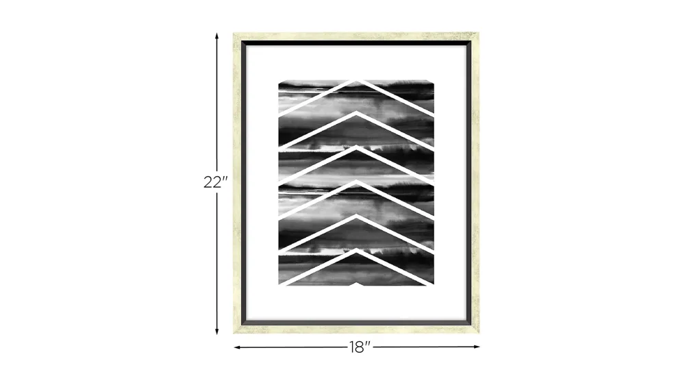 Array Black - Arrows Wall Art Dimensions