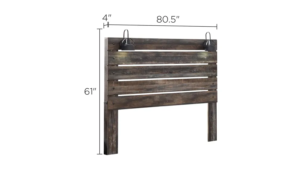 Luna Panel Headboard Dimensions
