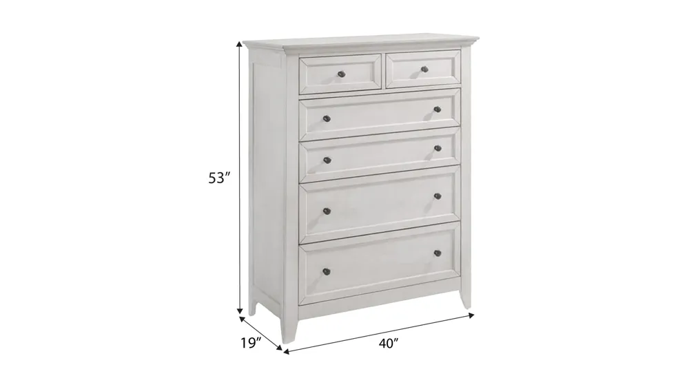 San Mateo Chest Dimensions