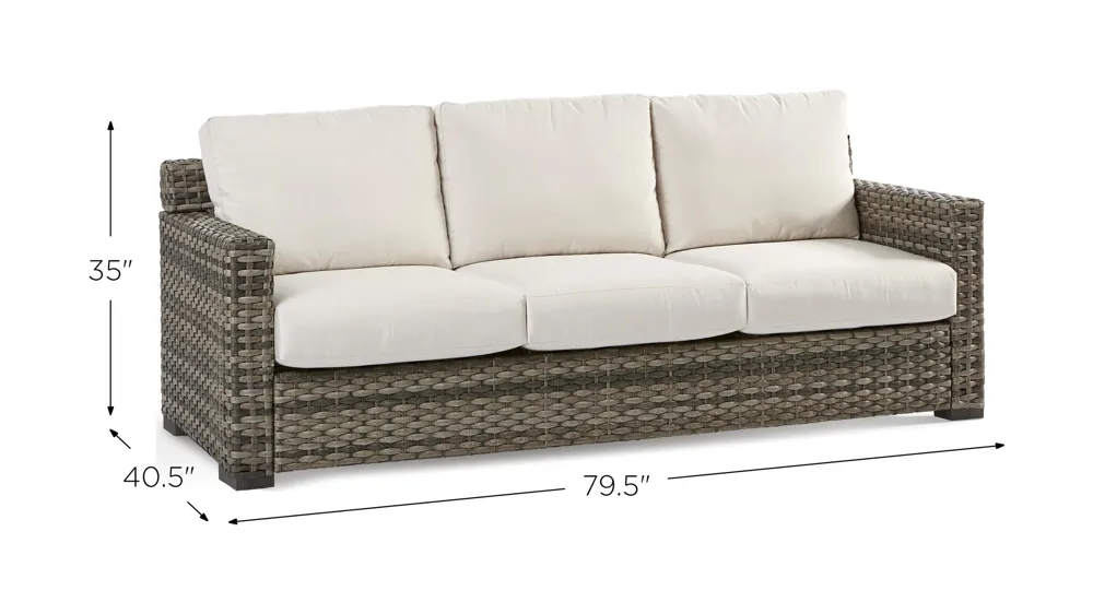 New Java Outdoor Sofa Dimensions
