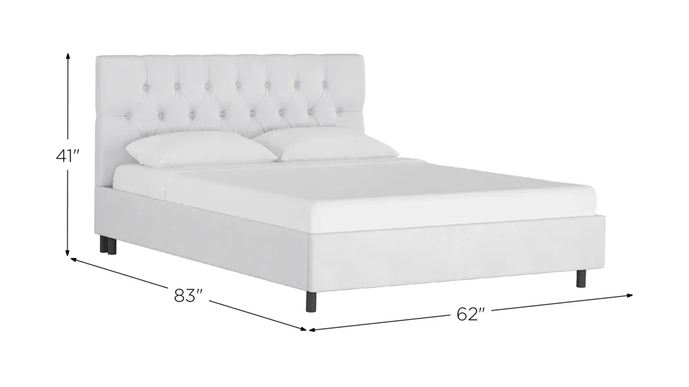 Blanchard Platform Bed Dimensions