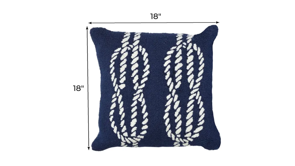Liora Manne Frontporch Ropes Pillow Dimensions